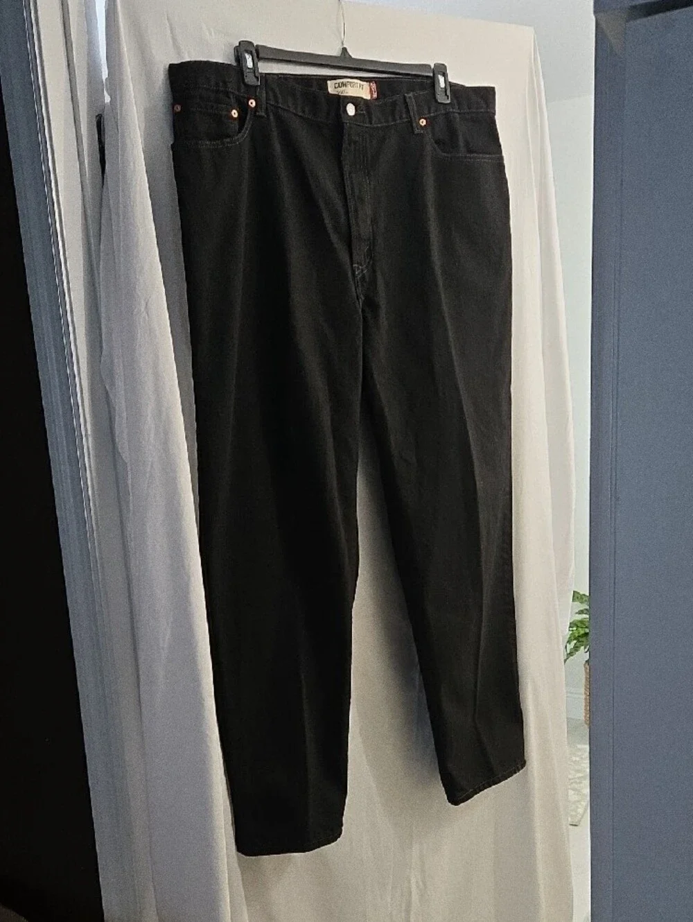 Levi's Black Cotton Men’s Pants